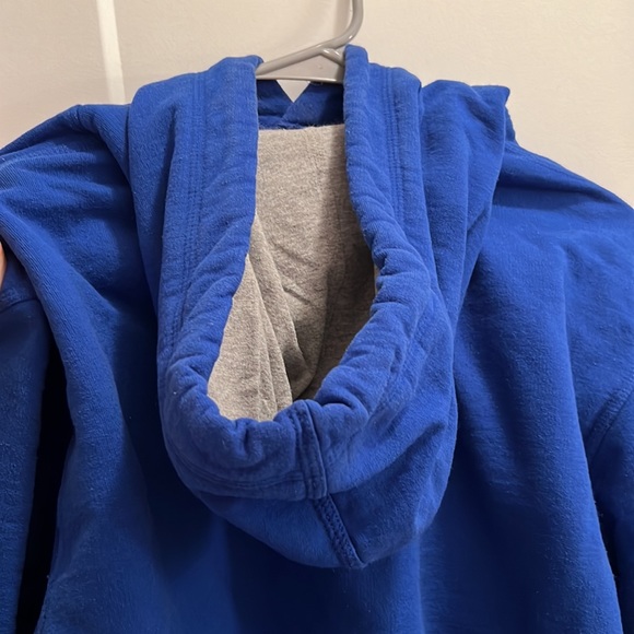 Champion UNISEX Men’s Medium Blue Logo Hoodie/Sweatshirt - Picture 5 of 5